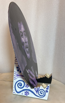 Johnny Cash Man in Black acrylic